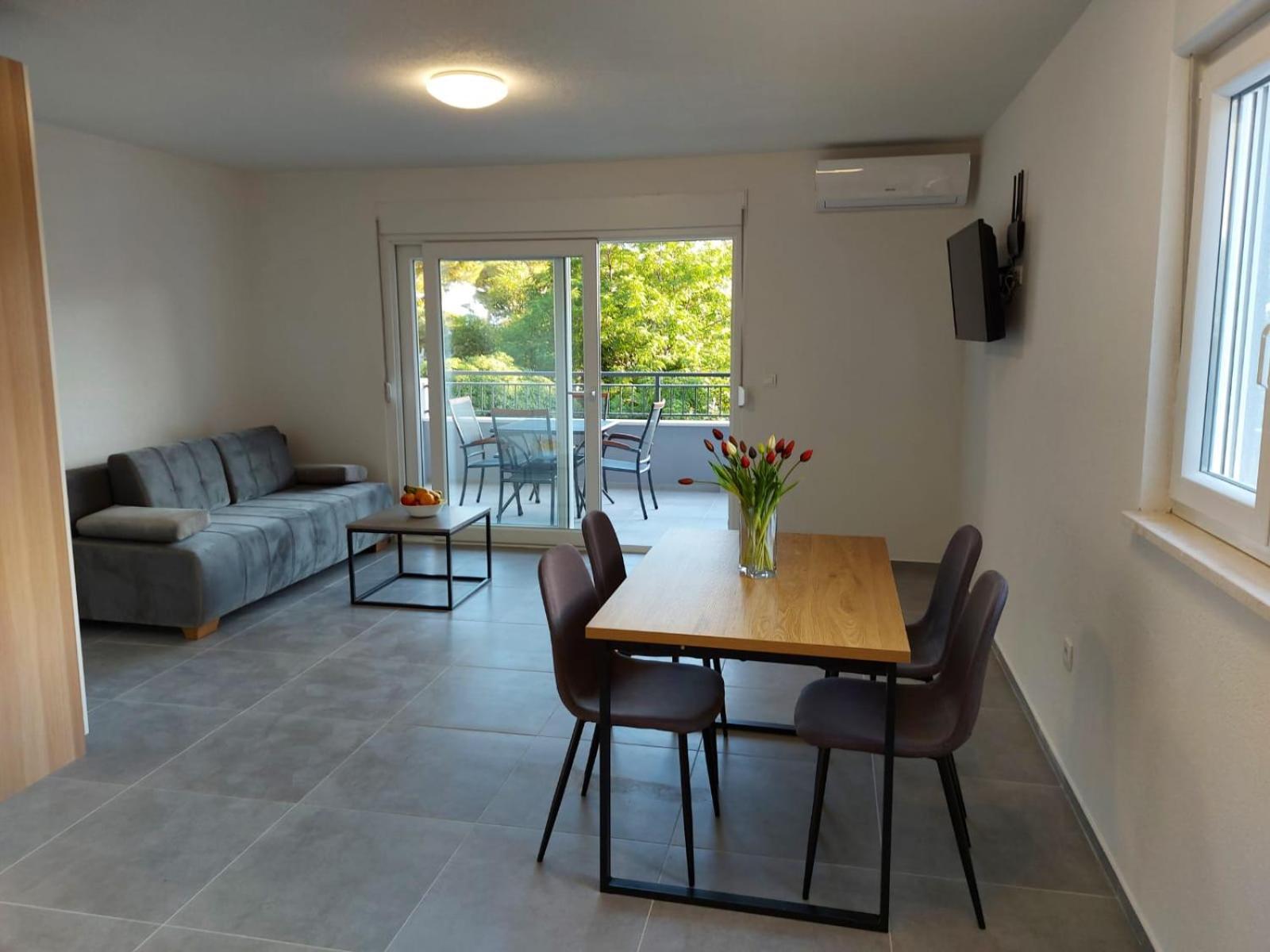 מאקרסקה Apartmani Neva מראה חיצוני תמונה